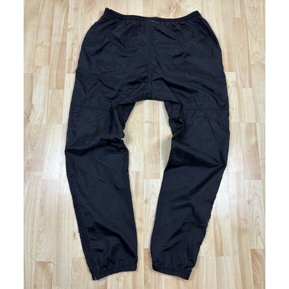 Vintage 90s Nike Track Pants / Sweatpants / Black / Embroidered / Size XL - Picture 5 of 7